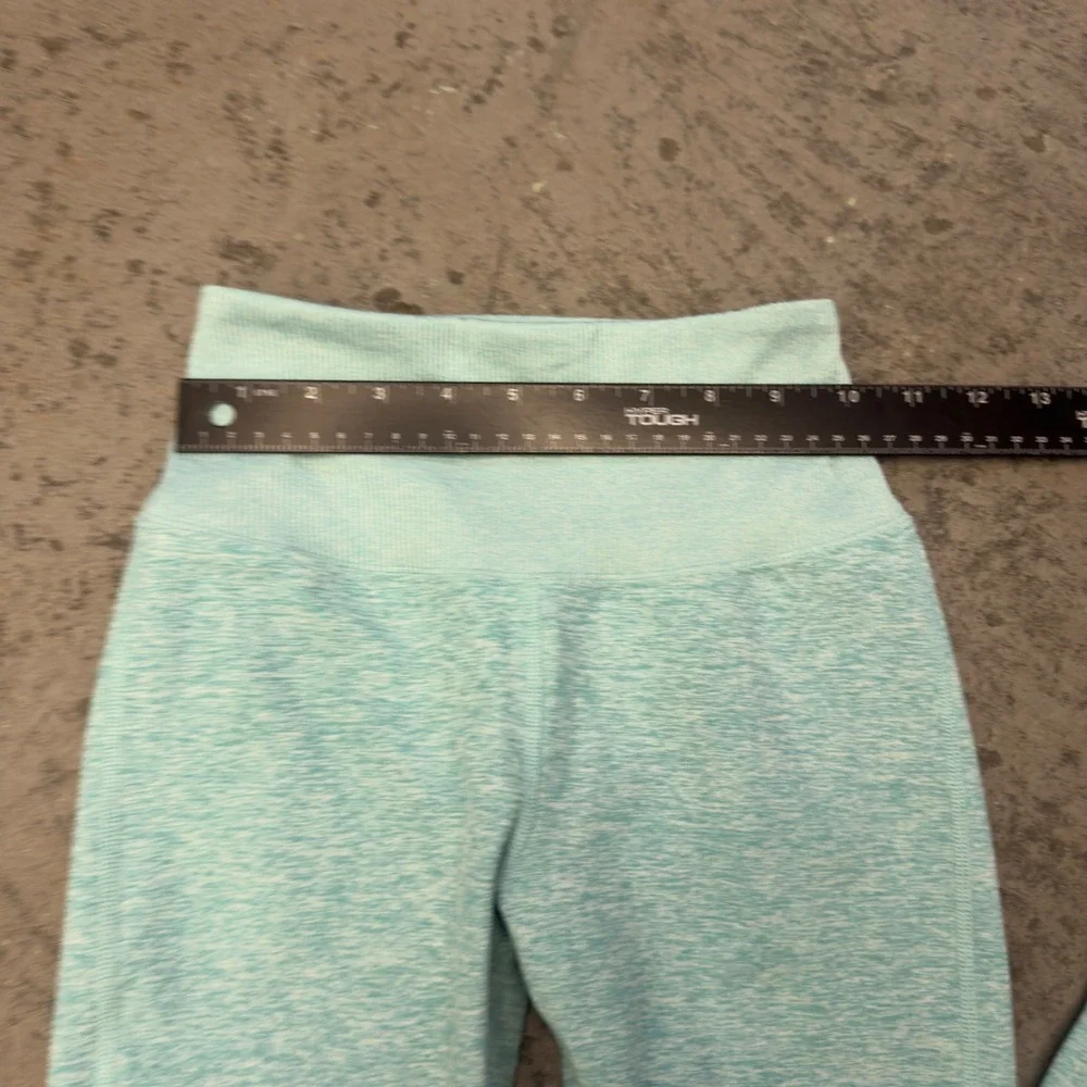 Alo Yoga High Waist Alosoft Lounge Leggings Aqua Blue Heather XXS